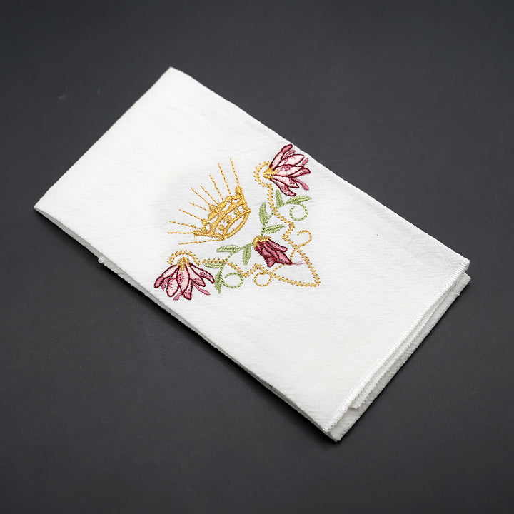 Christianartworkshop Heiliges besticktes Taschentuch: Glaube in jedem Stich - B - 1 Stück - image 7