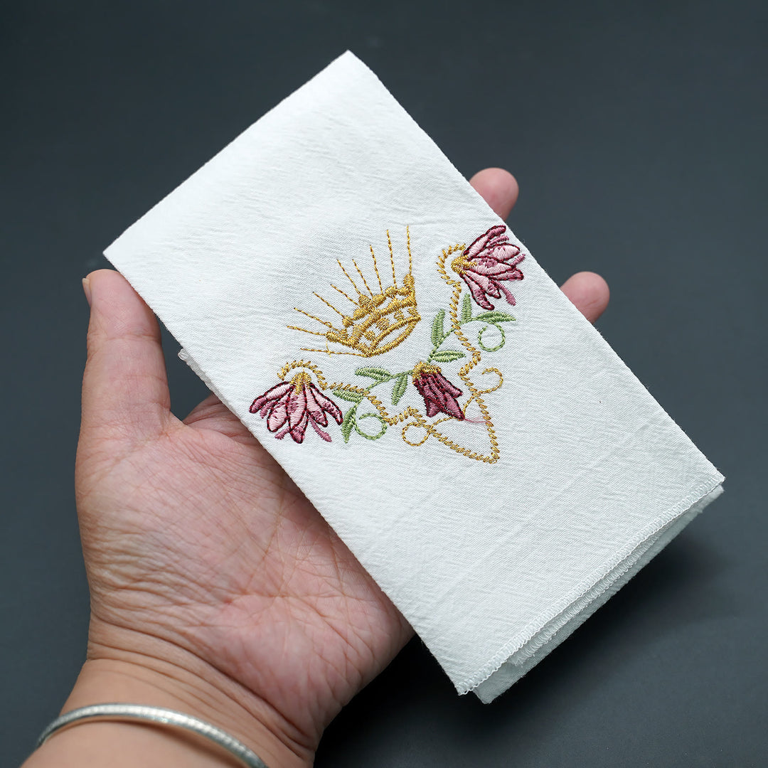 Christianartworkshop Heiliges besticktes Taschentuch: Glaube in jedem Stich - image 8