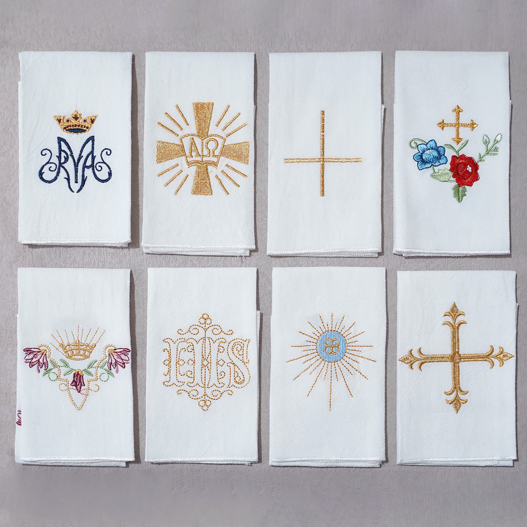 Christianartworkshop Heiliges besticktes Taschentuch: Glaube in jedem Stich - image 1