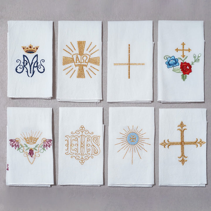 Christianartworkshop Heiliges besticktes Taschentuch: Glaube in jedem Stich - image 1