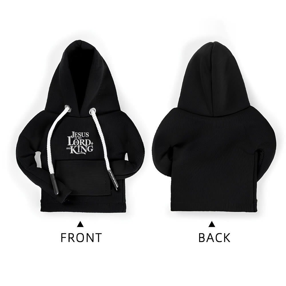 Christianartworkshop Jesus Lord and King Hoodie Car Shift Cover: A Royal Statement - image 3