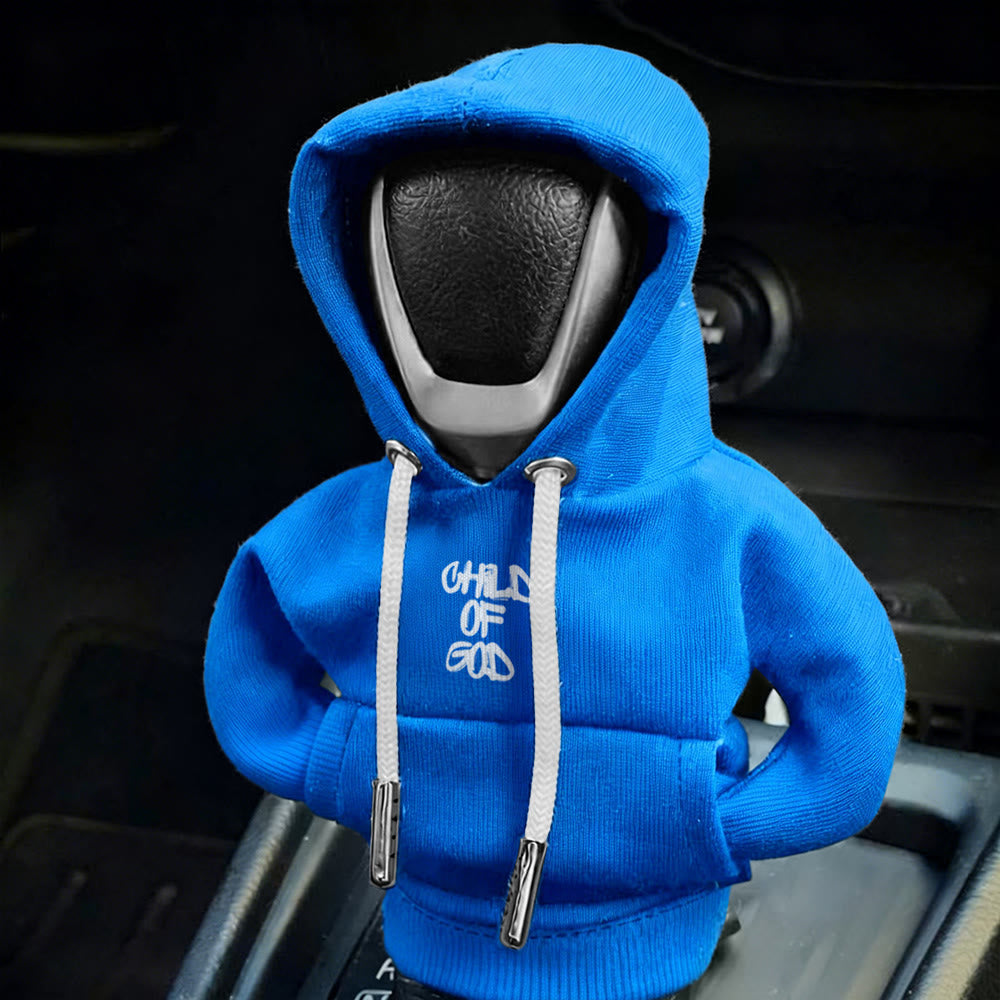 Christianartworkshop „Child of God“-Hoodie mit Autoschalthebelbezug: Eine Identitätserklärung - Himmelblau - image 0