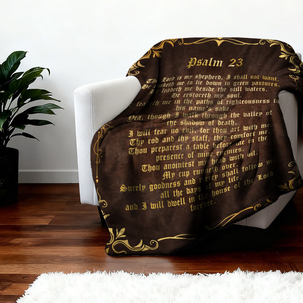Christianartworkshop Wandteppich „Psalm 23: Der Herr ist mein Hirte“: Sein Friede in deinem Raum - image 4