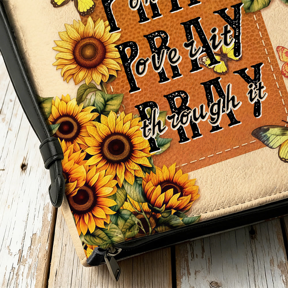 Christianartworkshop „Pray Through It“ Sonnenblumen-Bibelcover: Beharrlicher Glaube an sein Wort - image 10