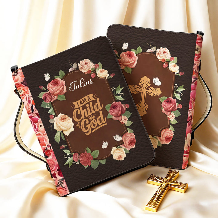 Christianartworkshop Ich bin ein Kind Gottes Kreuz-Bibelumschlag: Zarte Identität für sein Wort - image 6