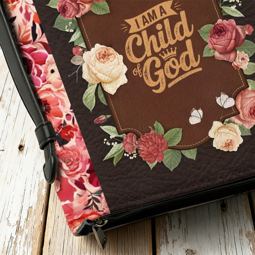 Christianartworkshop Ich bin ein Kind Gottes Kreuz-Bibelumschlag: Zarte Identität für sein Wort - image 9