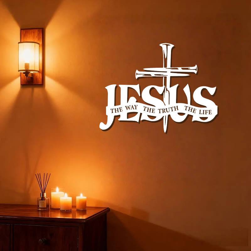 Christianartworkshop Wanddekoration aus Metall: Jesus und Kreuz – Wohnaccessoires - image 31