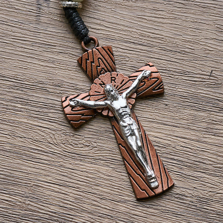 Christianartworkshop Rosenkranz mit Baseballmotiv und Kruzifix: Glaube und Leidenschaft für Sportbegeisterte - image 7
