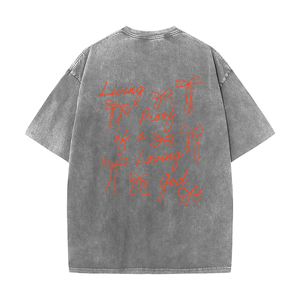 Christianartworkshop Lebender Beweis eines liebenden Gottes Unisex-T-Shirt (vorgewaschen) - image 21