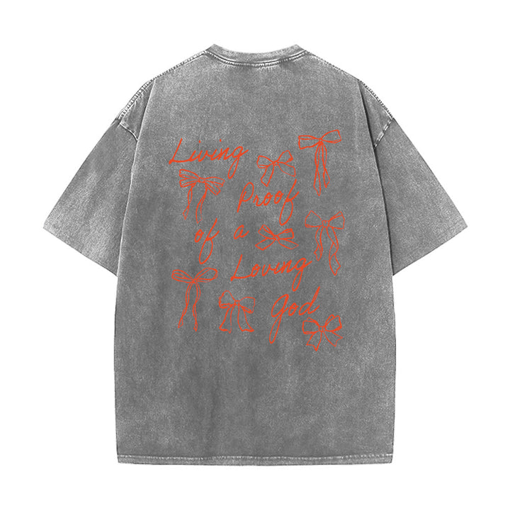 Christianartworkshop Lebender Beweis eines liebenden Gottes Unisex-T-Shirt (vorgewaschen) - image 21