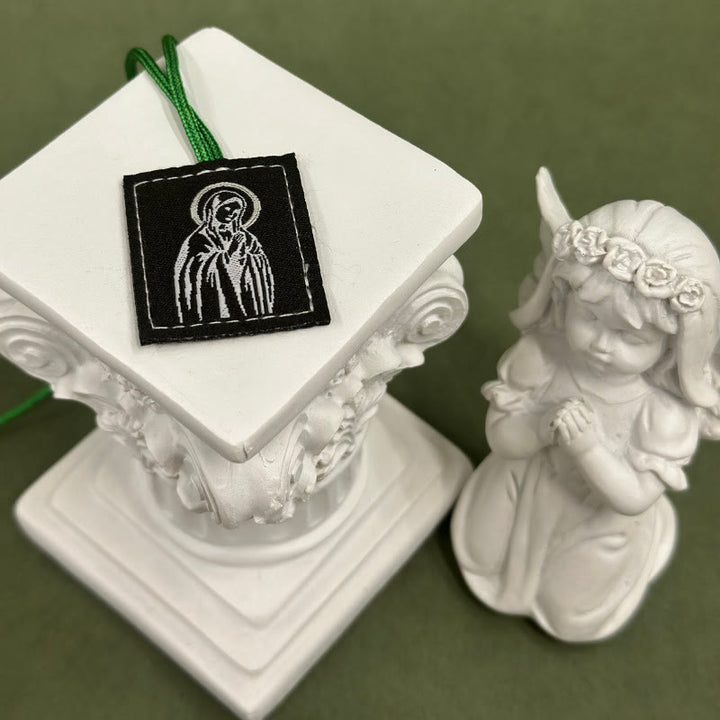 Christianartworkshop Heiliger Jesus und Mariens Skapulier: Zarte Erinnerung an ihre Fürsorge - J - image 10