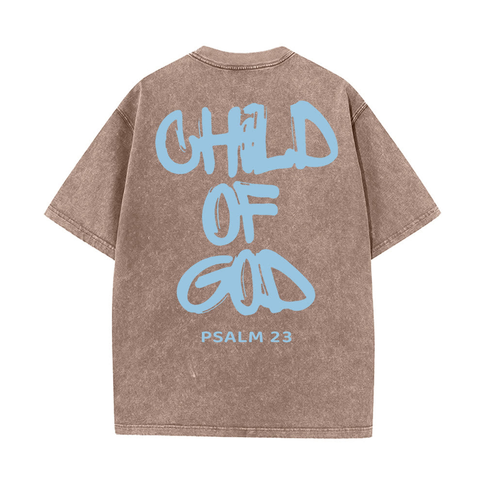 Christianartworkshop „KIND GOTTES“ T-Shirt für Erwachsene (vorgewaschen) - Khaki - 5XL - image 15