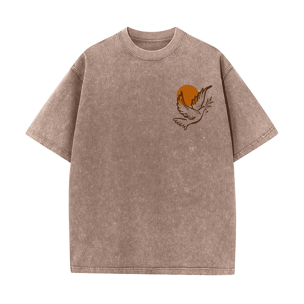 Christianartworkshop „Geist des Herrn und Freiheit“ Unisex-T-Shirt (vorgewaschen) - image 15