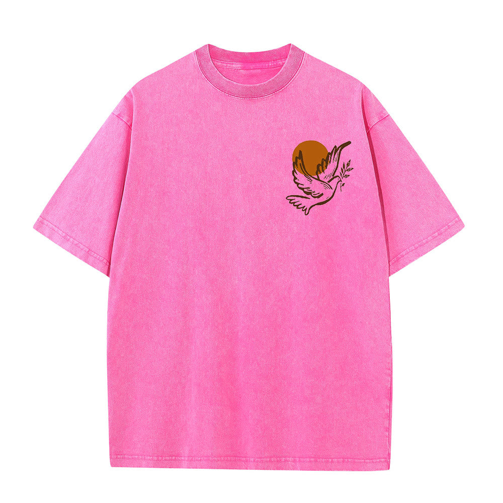 Christianartworkshop „Geist des Herrn und Freiheit“ Unisex-T-Shirt (vorgewaschen) - image 11