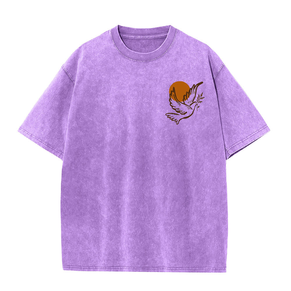 Christianartworkshop „Geist des Herrn und Freiheit“ Unisex-T-Shirt (vorgewaschen) - image 13