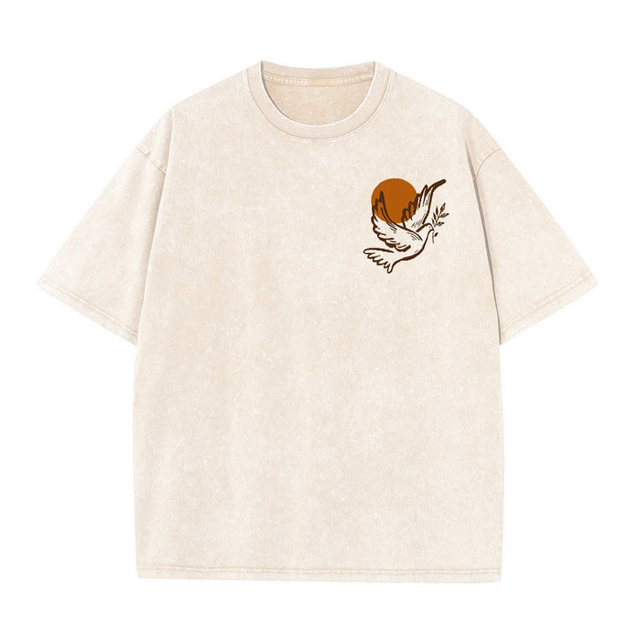 Christianartworkshop „Geist des Herrn und Freiheit“ Unisex-T-Shirt (vorgewaschen) - image 3