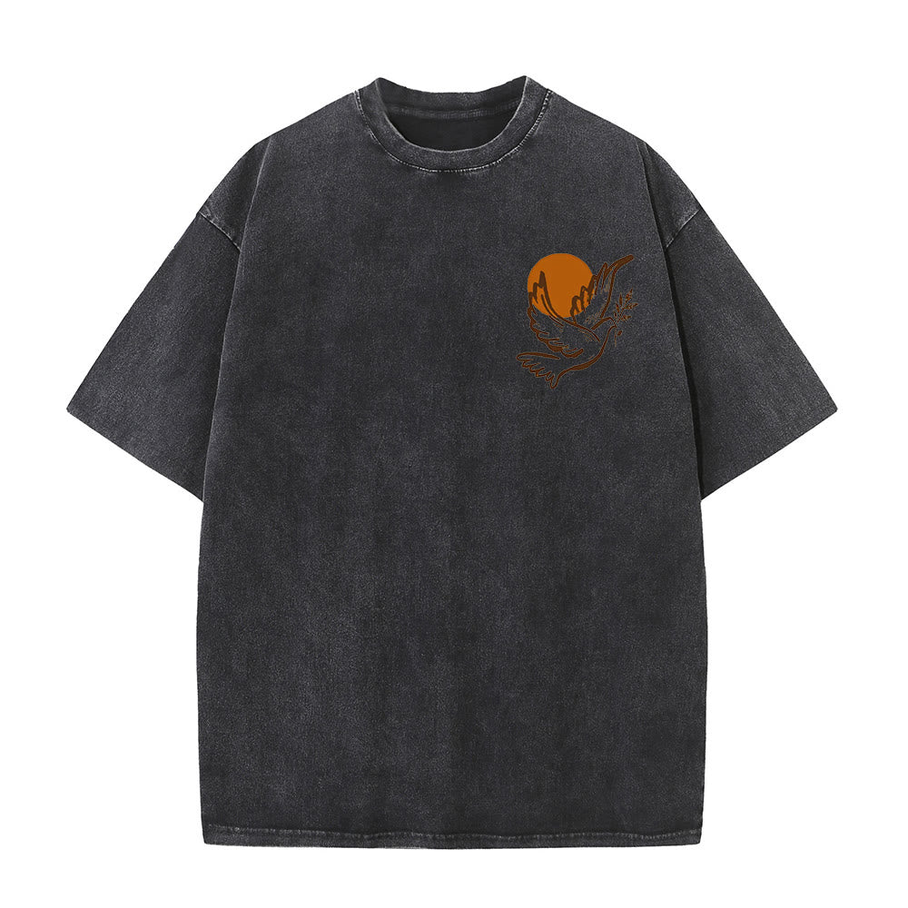 Christianartworkshop „Geist des Herrn und Freiheit“ Unisex-T-Shirt (vorgewaschen) - image 17