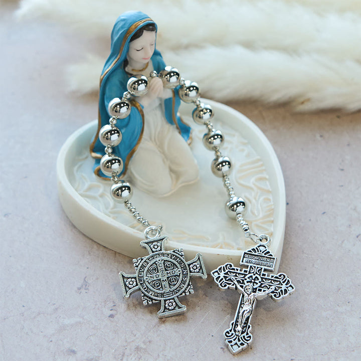 Christianartworkshop Die Four Protect Battle Beads Taschenrosenkranz-Serie in 4 Krieger-Ausführungen - image 6