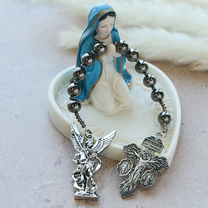 Christianartworkshop Die Four Protect Battle Beads Taschenrosenkranz-Serie in 4 Krieger-Ausführungen - image 27