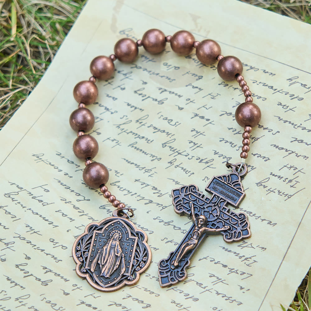 Christianartworkshop Die Four Protect Battle Beads Taschenrosenkranz-Serie in 4 Krieger-Ausführungen - image 19