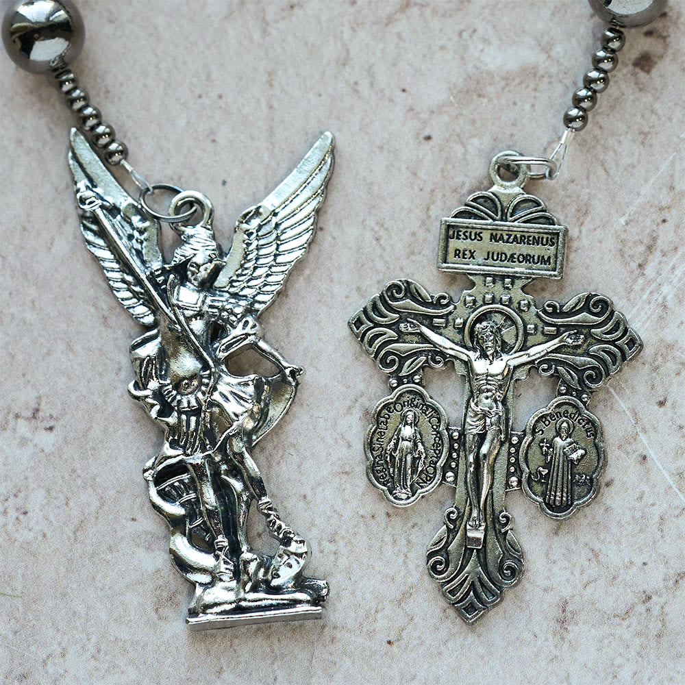 Christianartworkshop Die Four Protect Battle Beads Taschenrosenkranz-Serie in 4 Krieger-Ausführungen - image 29