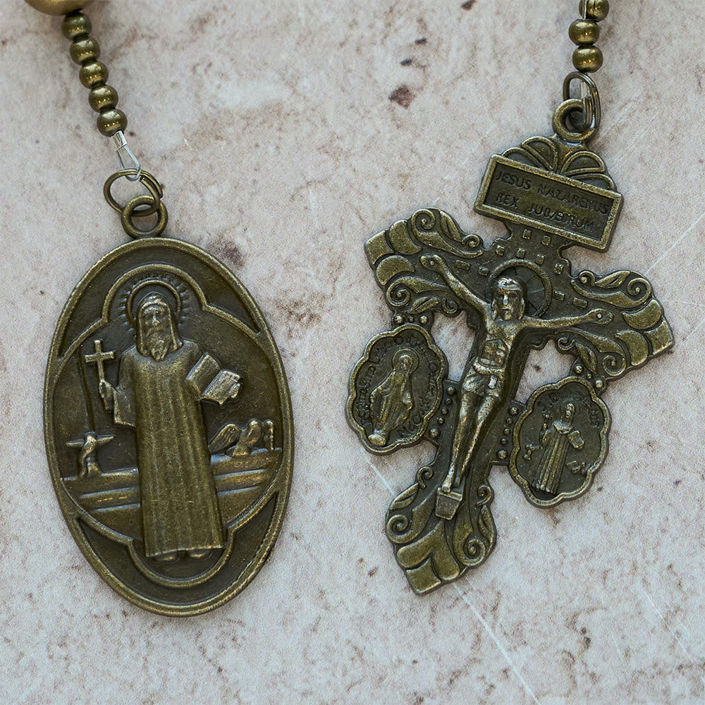 Christianartworkshop Die Four Protect Battle Beads Taschenrosenkranz-Serie in 4 Krieger-Ausführungen - image 15