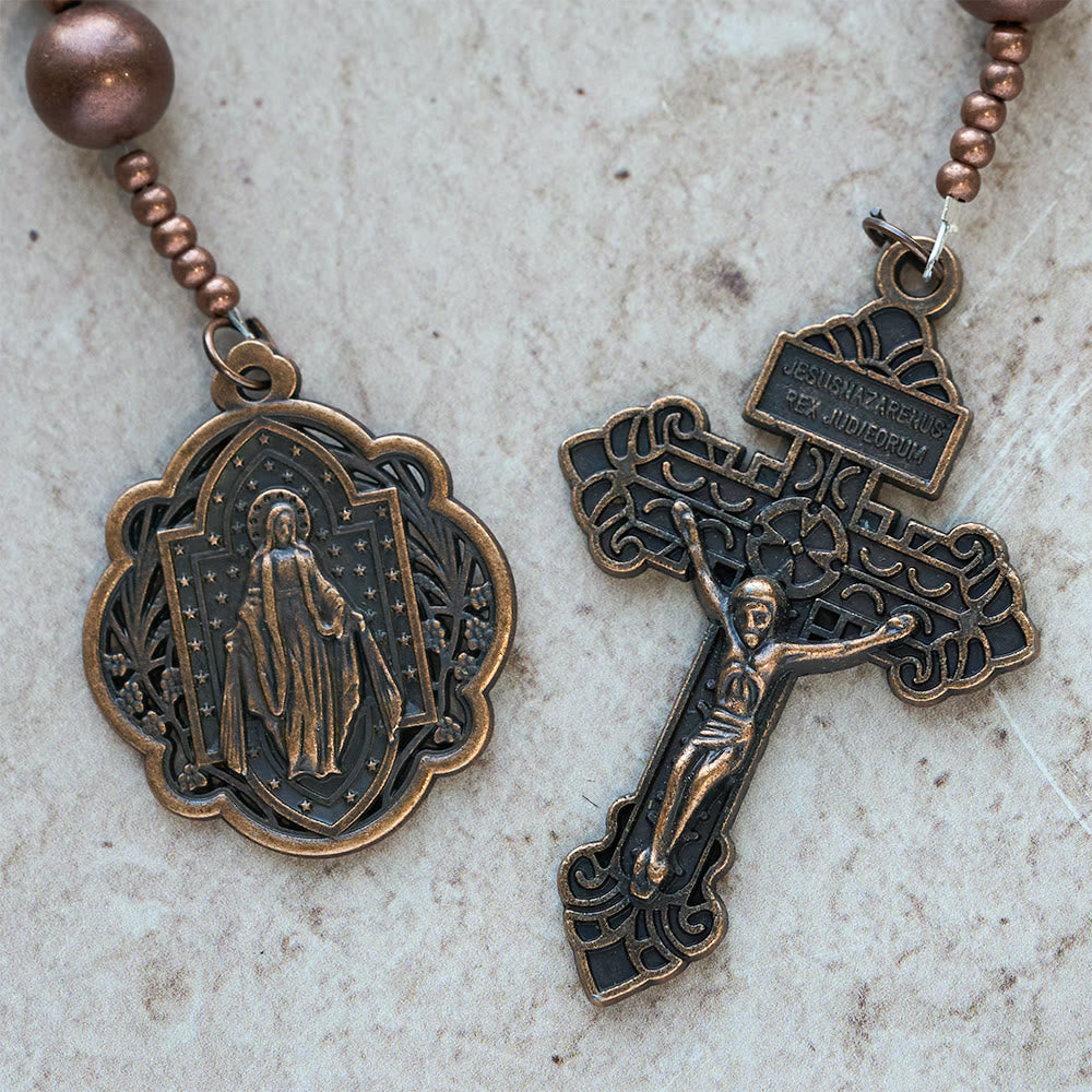 Christianartworkshop Die Four Protect Battle Beads Taschenrosenkranz-Serie in 4 Krieger-Ausführungen - image 22