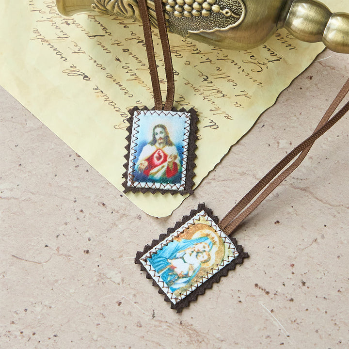 Christianartworkshop Herz-Jesu- und Madonna-Skapulier – Eine doppelte Verehrung von Jesus und Maria - image 7