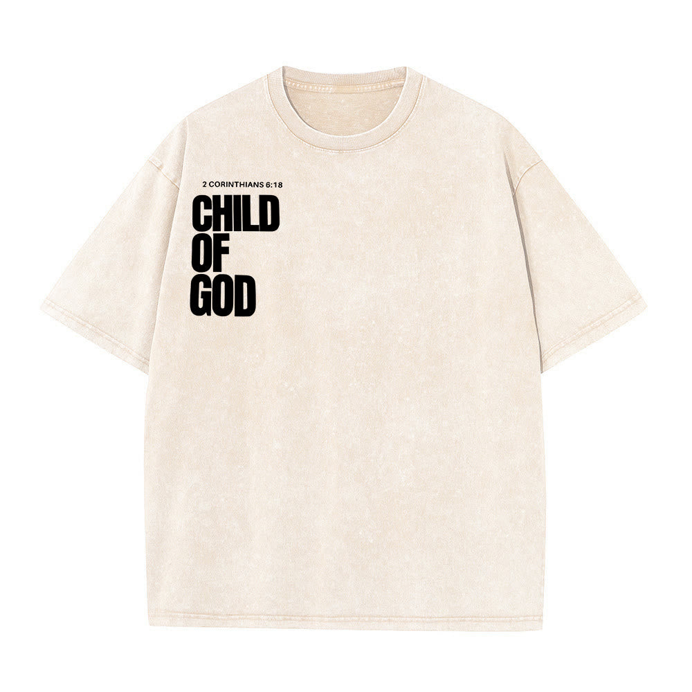 Christianartworkshop Minimalistisches Unisex-T-Shirt „Kind Gottes“: Ausdrucksstarker Glaube in klarem Design - image 11