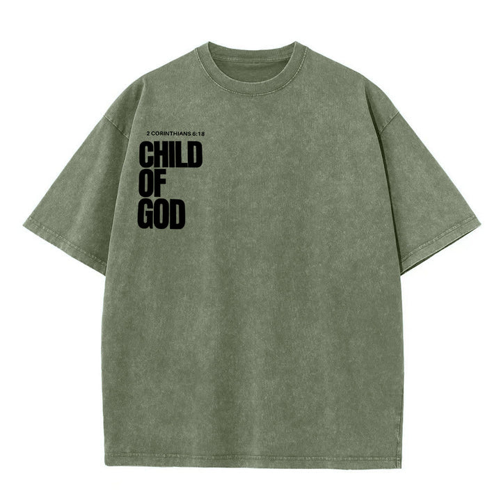 Christianartworkshop Minimalistisches Unisex-T-Shirt „Kind Gottes“: Ausdrucksstarker Glaube in klarem Design - image 3