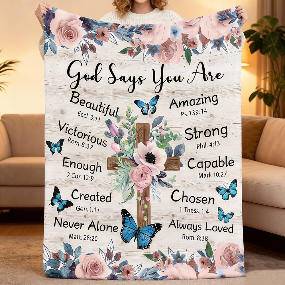 Christianartworkshop Gott sagt, du bist eine Glaubensdecke: Seine Bestätigung des Trostes - image 5