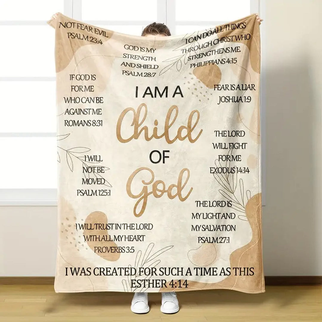 Christianartworkshop Ich bin ein Kind Gottes – Glaubensteppich: Seine Identität im Trost - Kind Gottes - 59,1''*78,7''/150*200cm - image 0