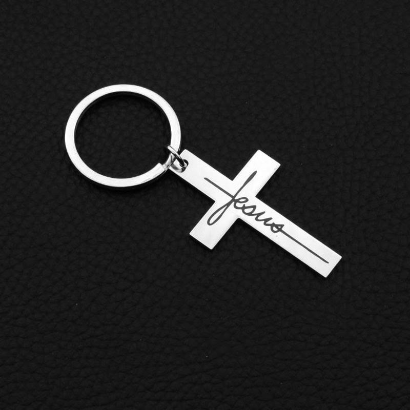 Christianartworkshop Jesus-Kreuz-Schlüsselanhänger: Sein Name im Alltag - image 1