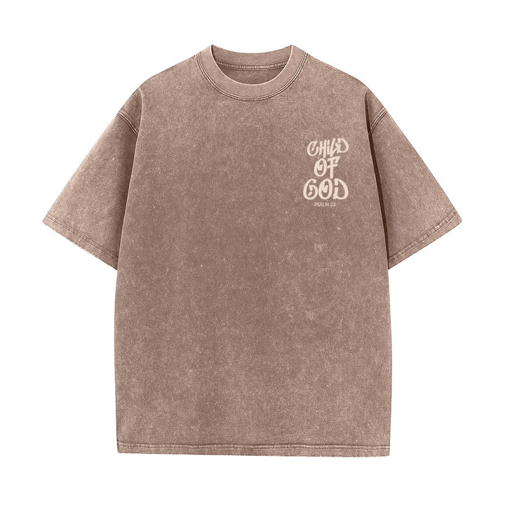 Christianartworkshop Schickes, spirituelles Kind Gottes Psalm 23 Unisex-T-Shirt (vorgewaschen) - image 13