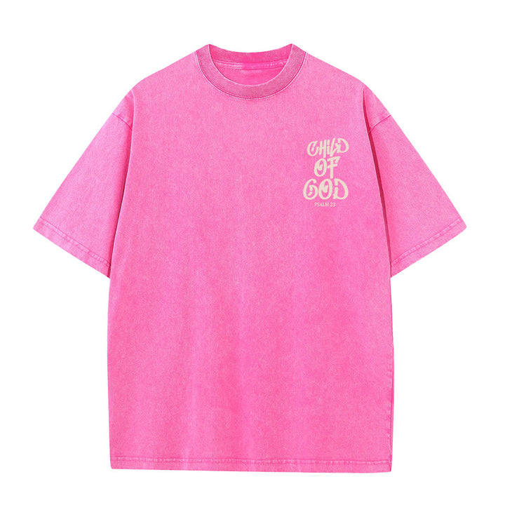 Christianartworkshop Schickes, spirituelles Kind Gottes Psalm 23 Unisex-T-Shirt (vorgewaschen) - image 17