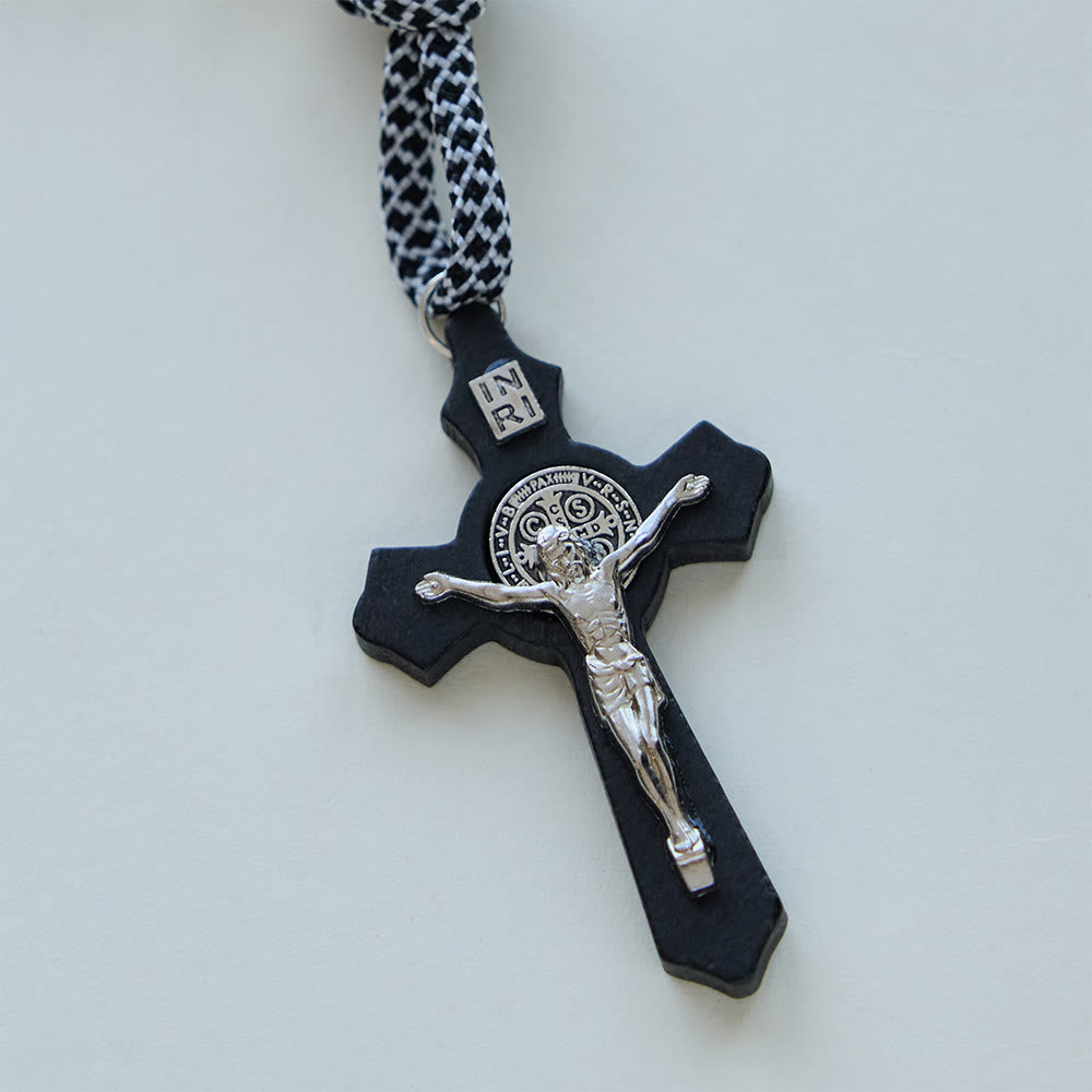 Christianartworkshop Rosenkranz-Set für Paare im Taschenformat mit Herz Jesu und Kruzifix - image 8