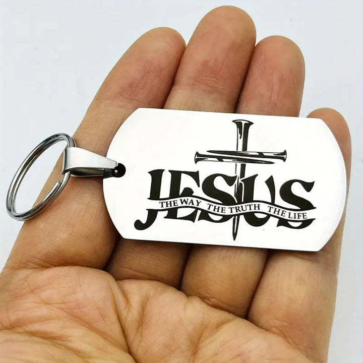 Christianartworkshop JESUS: Der Weg, die Wahrheit, das Leben – Hundeanhänger: Erinnert an seinen stillen Frieden - image 2