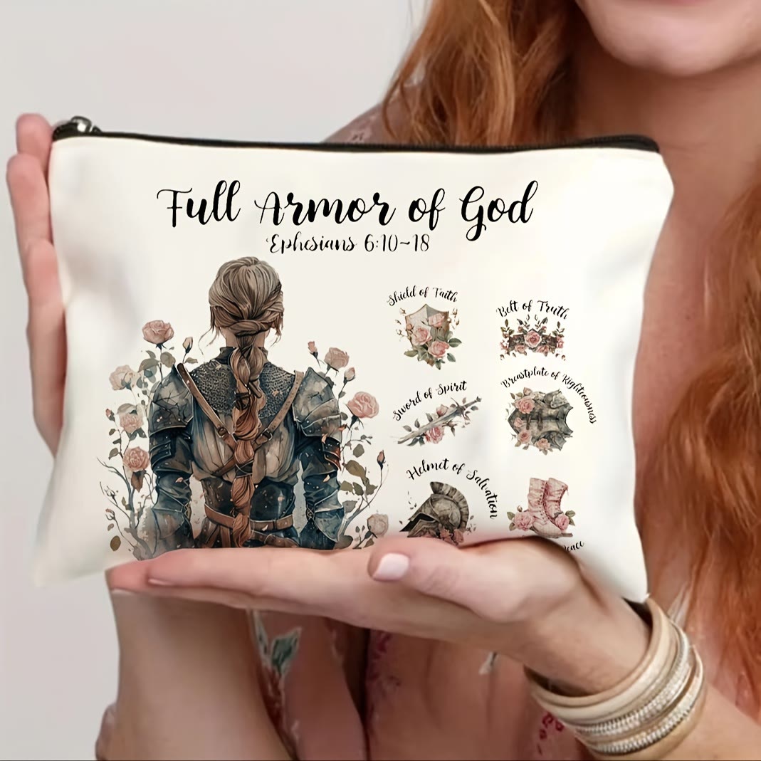 Christianartworkshop Die volle Rüstung Gottes (Epheser 6,10-18) – Reisekosmetiktasche: Verkörpere seinen Schutz - Epheser 6:10-18 - image 0