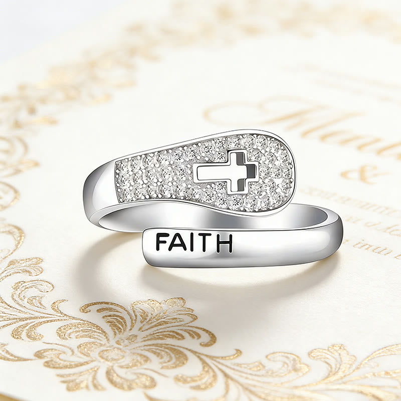 Christianartworkshop Faith & Cross Layered Ring: Embodiment His Unchanging Presence - image 5