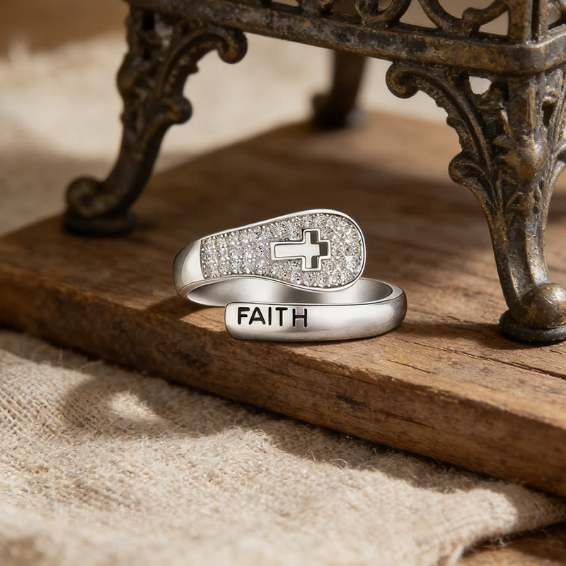 Christianartworkshop Faith & Cross Layered Ring: Embodiment His Unchanging Presence - image 8