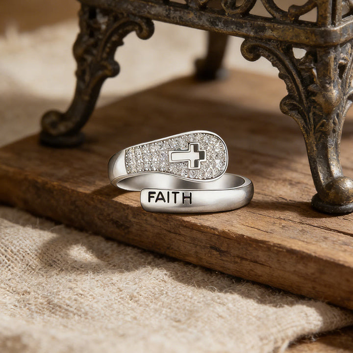 Christianartworkshop Faith & Cross Layered Ring: Embodiment His Unchanging Presence - image 8