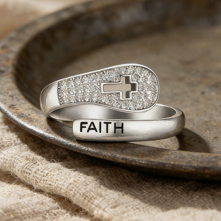 Christianartworkshop Faith & Cross Layered Ring: Embodiment His Unchanging Presence - image 6