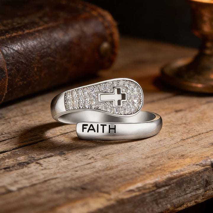 Christianartworkshop Faith & Cross Layered Ring: Embodiment His Unchanging Presence - image 7