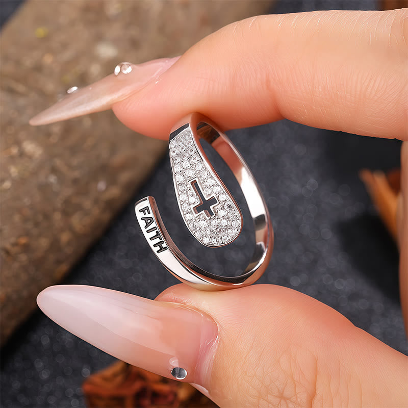 Christianartworkshop Faith & Cross Layered Ring: Embodiment His Unchanging Presence - image 4