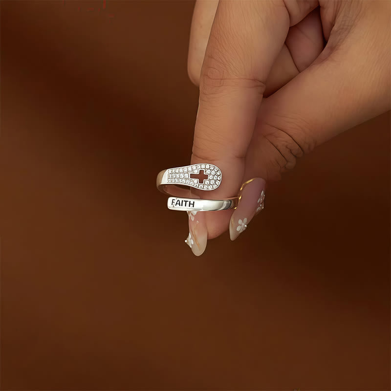 Christianartworkshop Faith & Cross Layered Ring: Embodiment His Unchanging Presence - image 3