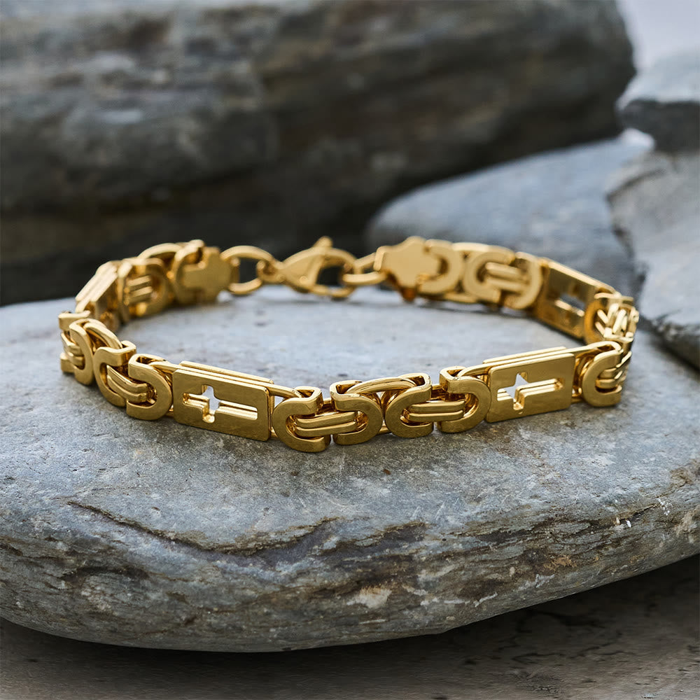 Christianartworkshop Dreifarbiges Kreuz – Halskette und Armband mit integrierter Kette: Ausdrucksstarkes Glaubensbekenntnis - image 17