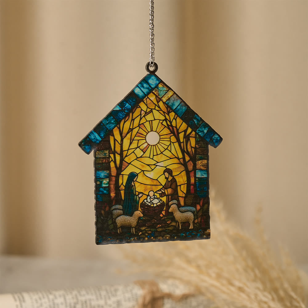 Christliche Krippenfigur „Leitlicht“ von Christianartworkshop: Tragbare Erinnerung an die Gnade der Weihnachtszeit - E - 30 cm - image 8