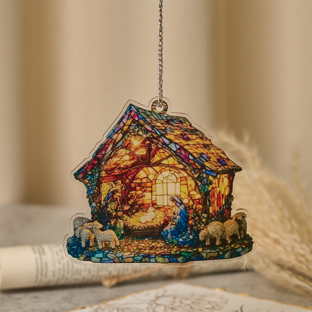 Christliche Krippenfigur „Leitlicht“ von Christianartworkshop: Tragbare Erinnerung an die Gnade der Weihnachtszeit - B - 30 cm - image 2