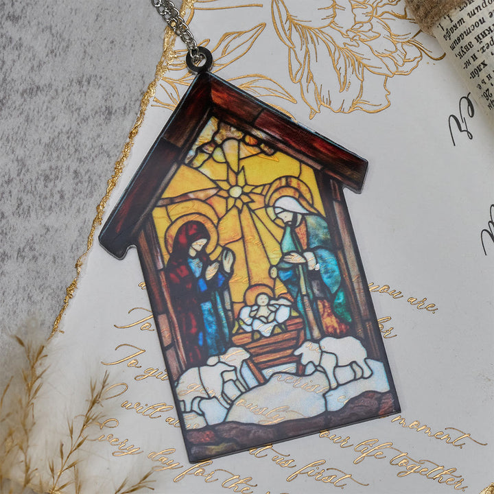 Christliche Krippenfigur „Leitlicht“ von Christianartworkshop: Tragbare Erinnerung an die Gnade der Weihnachtszeit - image 7