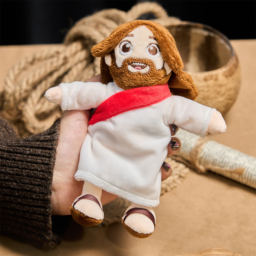 Christianartworkshop Jesus-Plüschpuppe: Verkörperung göttlicher Liebe und zärtlichen Trostes - image 2